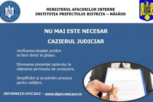 Nu mai este nevoie de cazier judiciar pentru obţinerea permisului