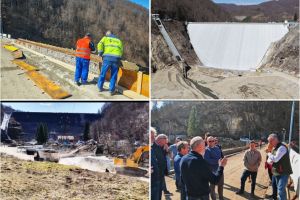 După 11 ani de la golire, barajul Leşu ar putea reţine apă din nou. ABA anunţă stadiul lucrărilor (FOTO/VIDEO)