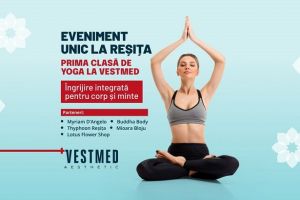 Clinica Vestmed Reşiţa celebrează feminitatea, prin deschiderea primei clase de yoga