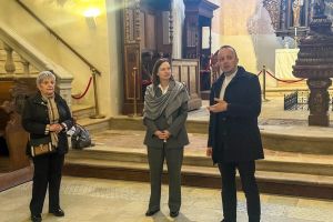 Ambasadorul Germaniei în România, Angela Ganninger, a făcut o vizită la Bistriţa