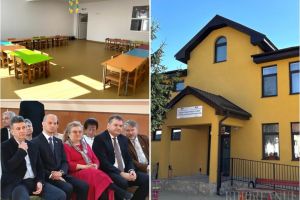 O nouă grădiniţă cu program prelungit a fost inaugurată în Bihor, în localitatea Tămăşeu (FOTO)