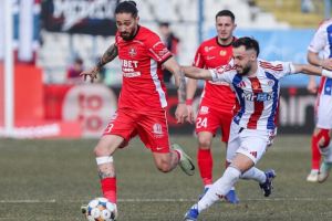 Start cu stângul în play-out pentru FC Hermannstadt: au pierdut la Arad / video