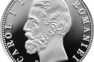 FOTO: Noua Emisiune BNR. Reproducere din argint a monedei de 5 Lei 1880 - Detalii si disponibilitate (DOCUMENT)