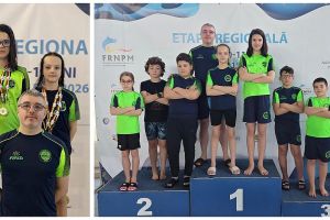 Înot: Patru sportivi de la Nautica Bacău calificaţi la Finala Naţională după regionalele pentru copii