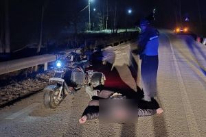 Jandarmii montani au intervenit în Slănic Moldova pentru a ajuta un bărbat căzut lângă un scuter electric