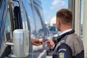 Autoutilitară oprită în trafic, în zona Banloc. Bărbatul de 22 de ani de la volan nu avea permis