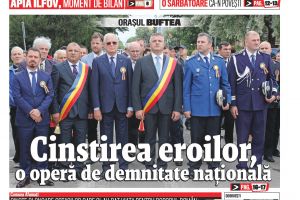 A apărut nr. 403 al Jurnalului de Ilfov!