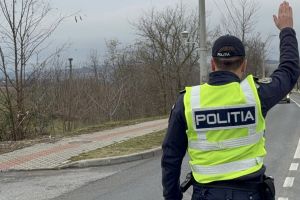 Circulaţie îngreunată la Copşa Mică: s-a stricat un TIR