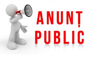 ANUNŢ PUBLIC PRIVIND EMITEREA AUTORIZAŢIEI DE CONSTRUIRE