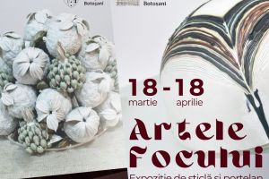 Peste 40 de creaţii ale unor artişti sticlari şi ceramişti din întreaga ţară, expuse în spaţiul Galeriei „Colecţia de Artă”