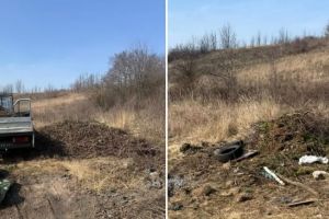 Două persoane surprinse depozitând ilegal deşeuri în comuna Buhoci; primarul cere sancţiuni ferme