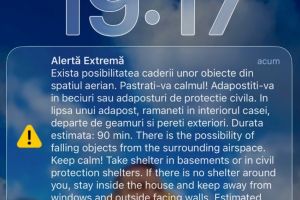 Adapostiti-va in beciuri sau adaposturi de protectie civila: Un nou mesaj Ro Alert transmis populatiei din nordul judetului Tulcea