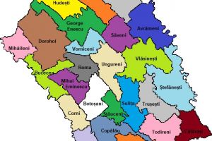 Cum va arăta noua hartă administrativă a judeţului după comasarea UAT-urilor. Iată propunerea BotosaniNews