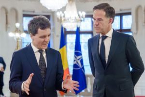 Nicuşor Dan, întâlnire cu Mark Rutte la sediul Alianţei Nord-Atlantice. Ce teme sunt pe agendă