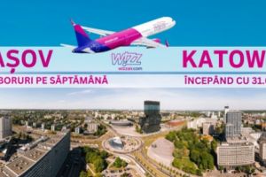 Aeroportul Internaţional Braşov-Ghimbav deschide o nouă rută cu 3 zboruri pe săptămână: Braşov – Katowice
