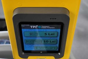 Noul sistem de e-ticketing al transportului public din Timişoara va fi implementat până la urmă din bugetul local