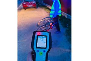 Pericol public pe doua roti in Tulcea: Un biciclist depistat cu o alcoolemie de 1,92 mg/l in trafic 