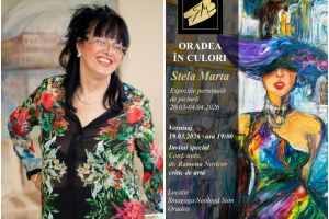 Oradea „se aprinde” în culori: pictoriţa Stela Marta aduce energia oraşului la Sinagoga Sion