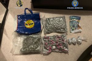 Captură de peste 8 kilograme de canabis: cinci tineri arestaţi în Vâlcea / foto