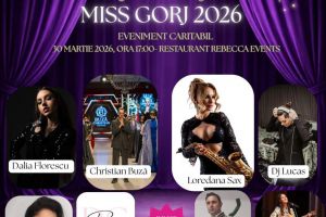 Miss Gorj 2026: frumuseţe, talent şi solidaritate într-un eveniment caritabil de excepţie!