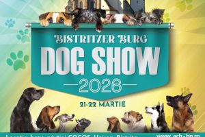 Peste 1.250 de câini, peste 100 de rase, din 13 ţări, la Bistritzer Burg Dog Show