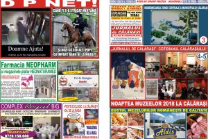 Jurnalul de Călăraşi nr. 3127 din 22 mai 2018