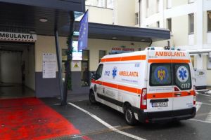 Accident în lanţ la Mediaş: doi oameni răniţi