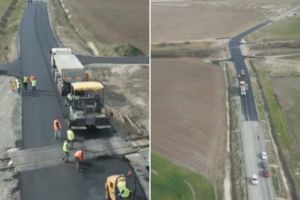 Drumul care leagă Șag de Sânmihaiu Român, aproape de deschidere. Circulaţia ar putea fi permisă din mai