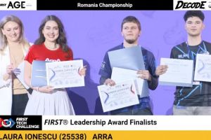 Performanţă şi leadership: echipa ARRA la Campionatul Naţional de robotică FIRST Tech Challenge 2026