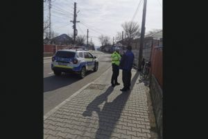 Judetul Tulcea: FOTO. Actiune de tip BLITZ pentru cresterea sigurantei rutiere, in orasul Macin