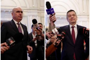 „S-a găsit o formulă” pentru deblocarea bugetului, anunţă Bolojan. „Mă declar satisfăcut”, zice Grindeanu. De unde vor fi luaţi bani pentru ajutoarele cerute de PSD (FOTO)