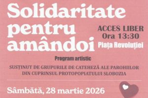 Eveniment: „Marşul pentru viaţă” în Protopopiatul Slobozia