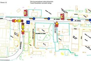 De mâine, încep lucrările de asfaltare pe strada Băneasa din Târgu Mureş