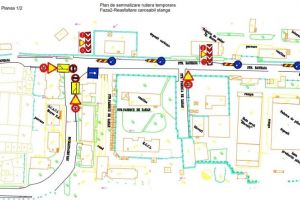 Asfaltări pe un tronson nou al străzii Băneasa din Târgu Mureş