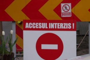 Trafic deviat în zona străzilor Liviu Rebreanu, Dorobanţilor şi Madách Imre din Târgu Mureş