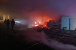 Incendiu la o seră de flori din judeţul Mureş
