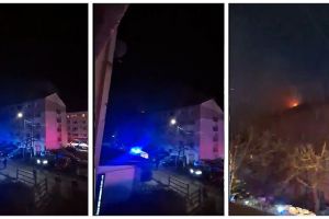 O femeie a decedat şi două persoane au fost intoxicate în urma unui incendiu izbucnit într-un bloc din Bacău