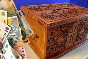 Bărbat reţinut după ce a furat bani din cutia milei, într-o biserică din Leurda