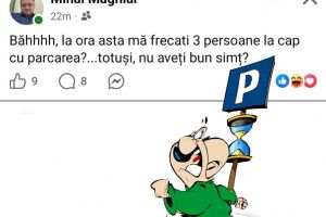 Fără bun-simţ: Funcţionar de la Compartimentul Parcări de Domiciliu, asaltat şi noaptea de orădeni