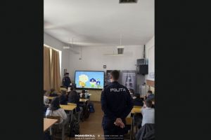 FOTO. Știri Constanta: Elevii din Tuzla, primii participanti la campania RoadSkill pentru siguranta rutiera