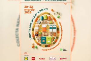 Colectă de alimente în acest weekend: Sute de voluntari aşteaptă bihorenii în 55 de magazine din judeţ