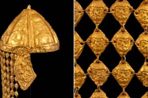 FOTO. Coiful unguresc de aur, scos la vânzare