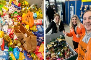 FOTO. Colecta Naţională de Alimente începe pe 20 martie. Sătmărenii pot ajuta familiile nevoiaşe de Paşte