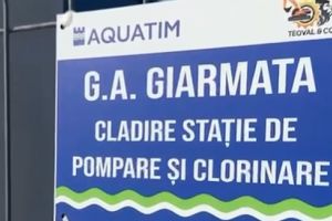 Noua staţie de pompare şi clorinare de la Giarmata: apă curată şi presiune constantă pentru toată comuna
