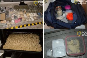 Reţea de droguri care alimenta elevi de liceu, destructurată în Oradea: 9 tineri arestaţi, peste 30 kilograme de substanţe interzise ridicate de anchetatori (FOTO/VIDEO)