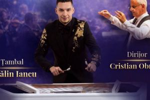 Premieră mondială la Filarmonica Piteşti: Cătălin Iancu şi ţambalul său într-un pop-simfonic inedit