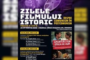 „Amintiri din Epoca de Aur”: actriţa Tania Popa şi istorici de renume „readuc” la Oradea comunismul, la Zilele Filmului Istoric