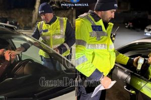 DÂMBOVIȚA: 320 de şoferi au fost sancţionaţi în doar 4 ore pentru neportul centurii, viteză şi vorbit la telefon în timpul condusului