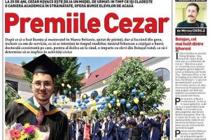 Nu rataţi noul BIHOREANUL tipărit: Exemplul rar al unui tânăr care a muncit din greu ca să poată studia în străinătate