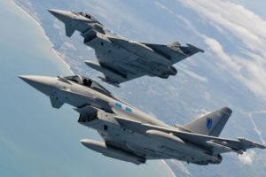 RO-Alert, duminică seară, în judeţul Tulcea: Drone aproape de frontiera României cu Ucraina. 2 aeronave Eurofighter Typhoon, ridicate de la sol
